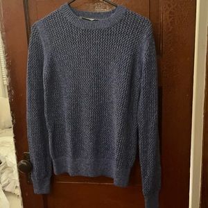 Everlane blue crewneck sweater